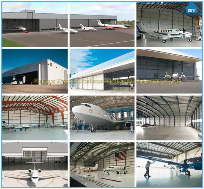 2017 Prefabrik Hafif Çelik Yapı Uçak Hangarı