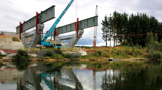 çelik yapı kirişi imalatı / AWS D1.5 Kaynaklı Çelik Yapısal Köprü Projesi / Çelik yapı kiriş köprü imalatı