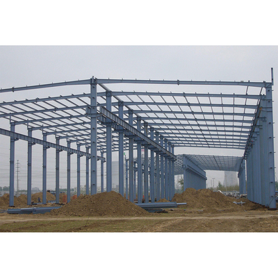 Customizable Bolt Connection Prefabricated Steel Structures Commercial Buildings
