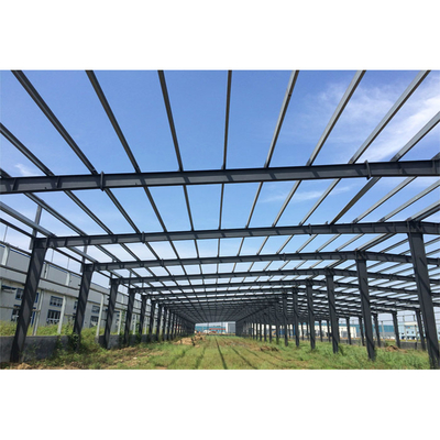 Customizable Bolt Connection Prefabricated Steel Structures Commercial Buildings
